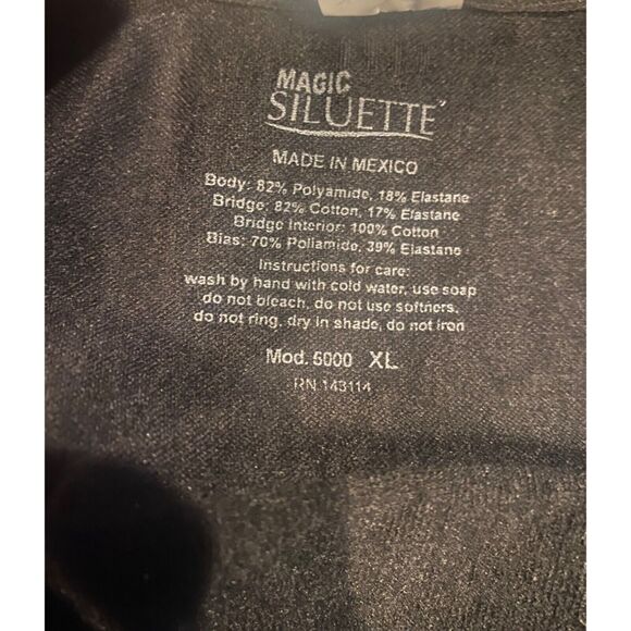 NWOT Body Shaper Sculpter Max Core Butt Lift Support OpenBust Mid Thigh XL Black - Picture 9 of 15